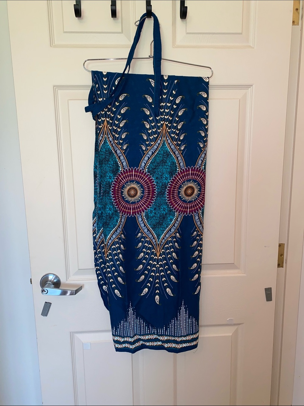 Thai Wrap Skirt - Teal